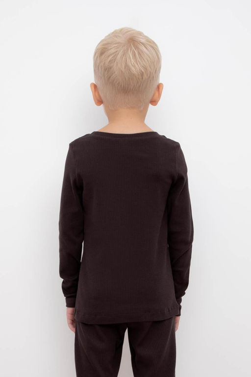 Crockid _ К 302210/черный кофе джемпер дет  фото 3