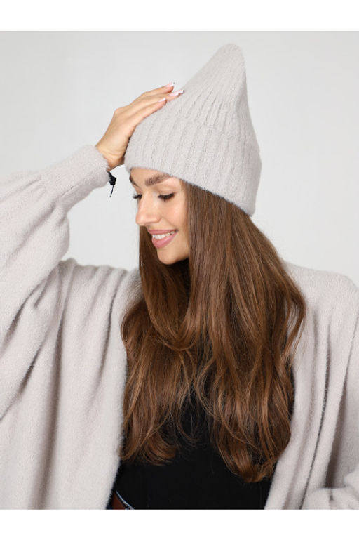 Шапка Бини ШВ-2.02 светло-серый - Хороший трикотаж фото 7