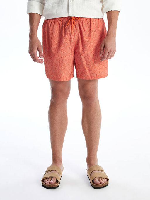 Diz Hizas? Boy Desenli Erkek Deniz ?ortu