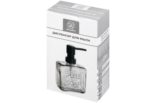 Диспенсер 280 мл 9*5,2*15 см Серый - Elan gallery фото 11