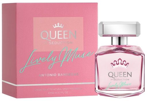ANTONIO BANDERAS Queen of Seduction Lively Muse lady 50ml edt  фото 2