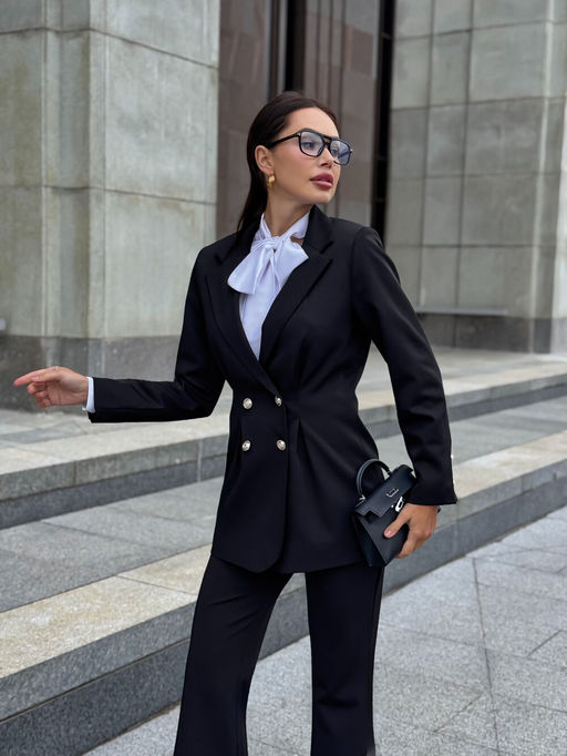 Костюм AURA 9261-176 черный