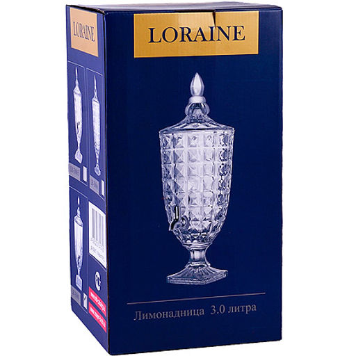 30899 Лимонадница 1,8л стекло/пластик LR (х3) - Mayer&boch фото 6