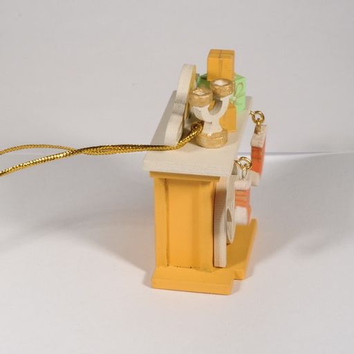 Елочная игрушка - Камин 370-1 S - Idh фото 4