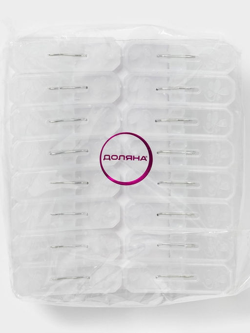 Прищепки для белья Доляна, 16 шт, 6,52 см, ширина низа 4 см  фото 13