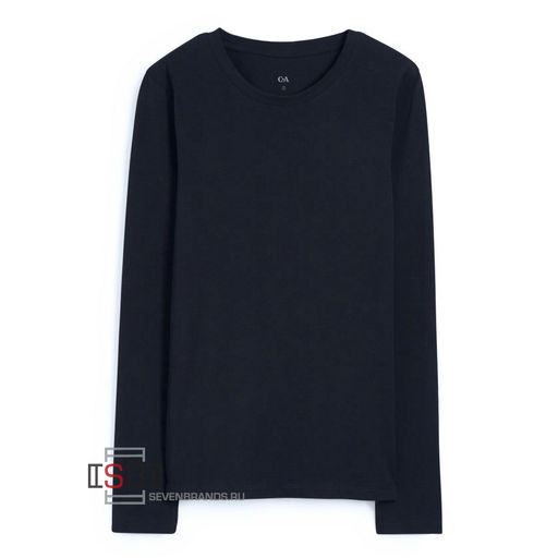 Базовый топ с длинными рукавам C&A фото 2