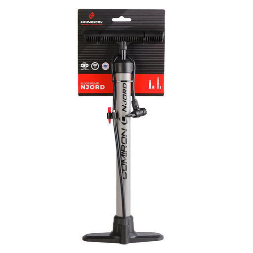 Насос напольный COMIRON NJORD, стальной корпус, 540*38мм, 612 см3, 7 бар, 100 psi., стальной шток 12мм., вес 592 гр. /уп 20/ - Галеонтрейд фото 10