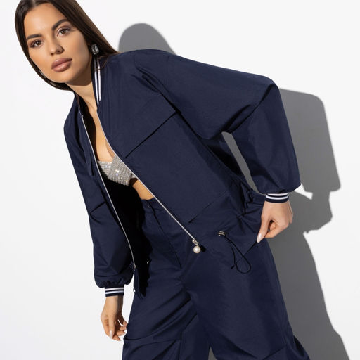 Бомбер Городской вайб (blue) - Charutti фото 7