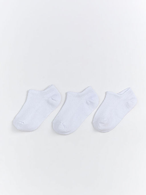 Basic K?z ?ocuk Patik ?orap 3l?