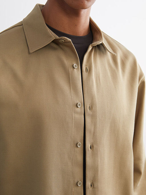 Slim Fit Uzun Kollu Erkek G?mlek