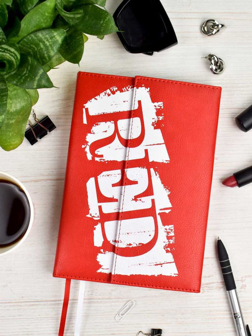 Ежедневник недатированный ESCALADA, А5, 160 л., арт. 63963/ 15 ШЕВРЕТ ЭКСТРА КРАСНЫЙ  фото 16