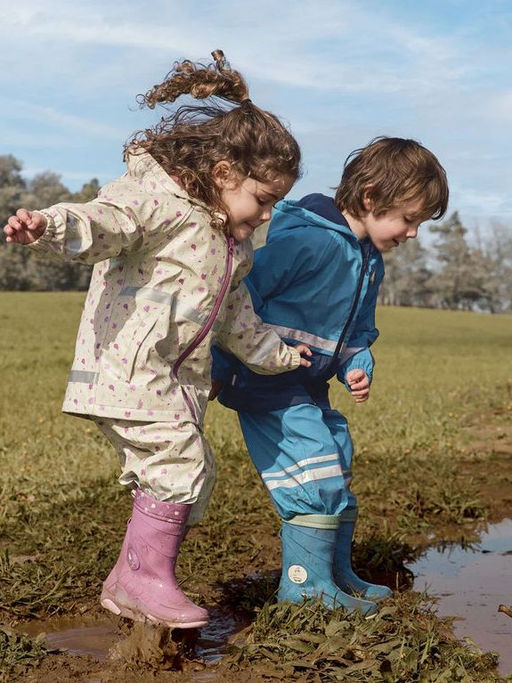 Утепленные резиновые сапоги для девочек LUPILU с мигающими пятками  фото 27