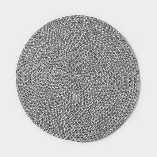 Набор салфеток сервировочных на стол Доляна Рэй, 4 шт, d=38 см, цвет серый  фото 8