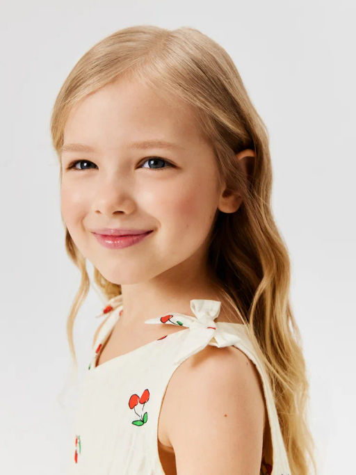 ACOOLA /  Платье детское для девочек Alcor белый принт  фото 7