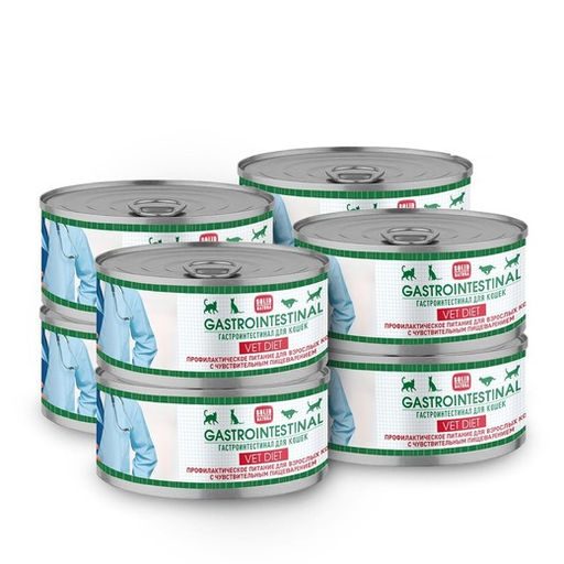 Solid Natura VET Gastrointestinal диета д/кош. 100 г. ж/б ЦБ-00057399