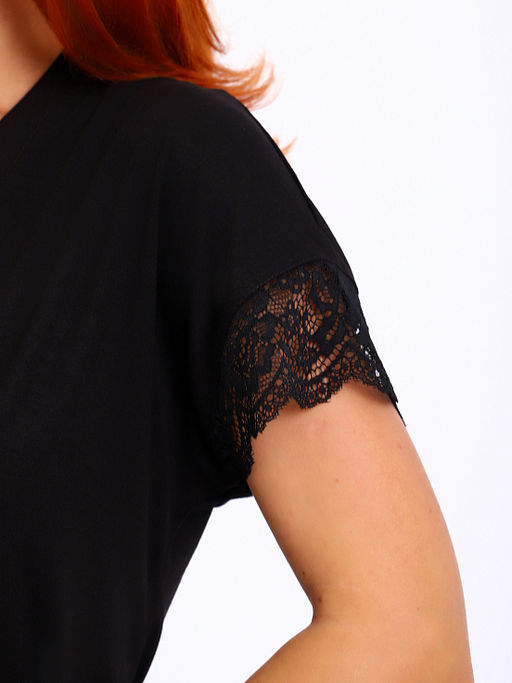 Халат женский ЭЛЕН (чёрный № 1) - Ивановская трикотажная компания фото 7