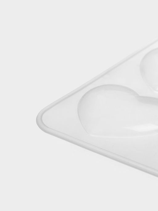 Форма для шоколада Доляна Сердечки, силикон, 20?17.5?0.6 см, 9 ячеек (5.5?5 см), прозрачная  фото 7