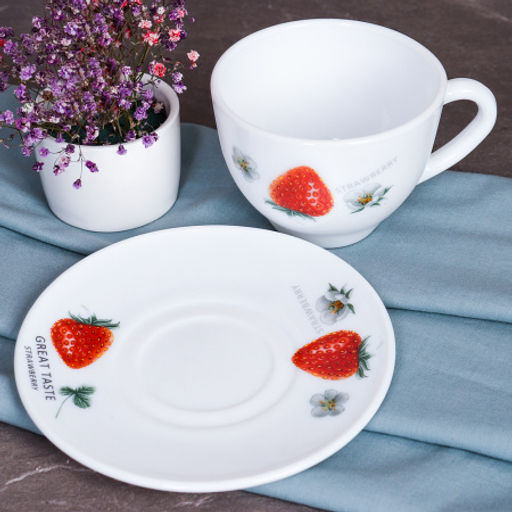 Чайный набор 12 предметов 220 мл / GB220/GD55-6A (7201) /уп 8/ клубника - Галеонтрейд фото 10