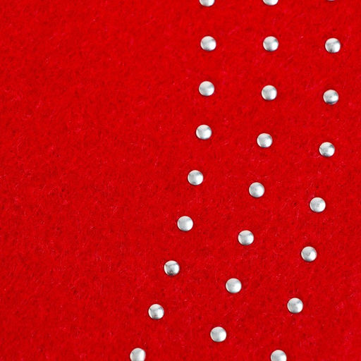 Набор сервировочных салфеток Доляна Стиль, цвет красный - 2 шт.  фото 3