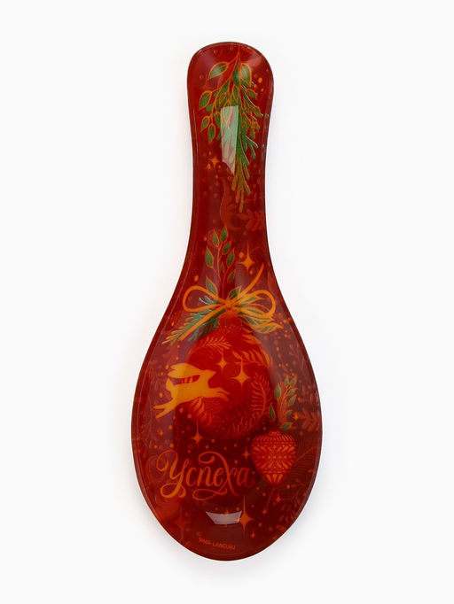 Подарочный набор новогодний Успеха: подставка под ложку, лопатка - Доляна фото 11