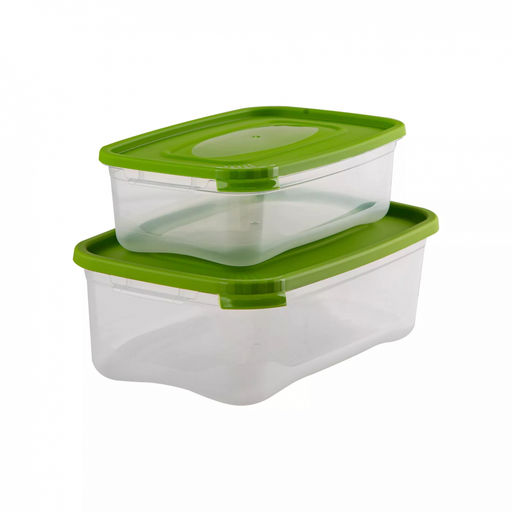 Комплект контейнеров "Каскад" (1,2 л и 2,0л) прямоуг., арт. С59002 ПБ