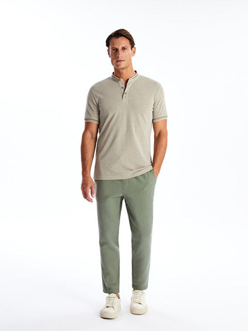 Hakim Yaka K?sa Kollu Erkek Ti??rt