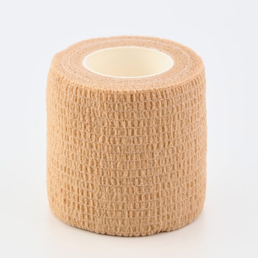 Бинт самофиксирующийся с горькой пропиткой, 5 см, макс. растяжимость 4,5 м, бежевый - Simaland фото 2