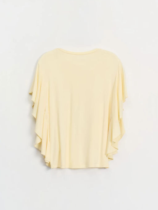 Футболка с воланами из бамбука ZR2605023412-133 / Zarina