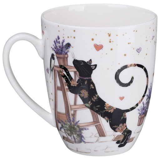 КРУЖКА LEFARD ЛАВАНДОВЫЕ КОТЫ 430 МЛ (КОР=24ШТ.)  фото 4