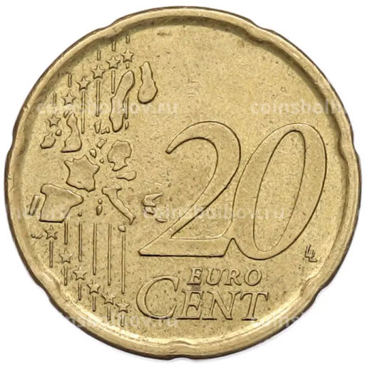 Монета 20 евроцентов 2006 года Испания