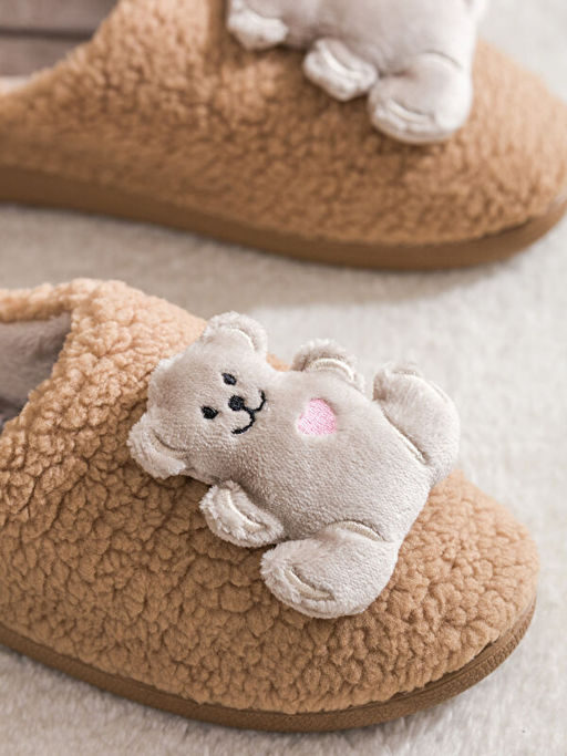 Hayvan Fig?rl? Pel?? Kad?n Ev Terli?i