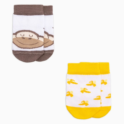 Набор носков Крошка Я «Monkey», 2 пары, 8-10 см