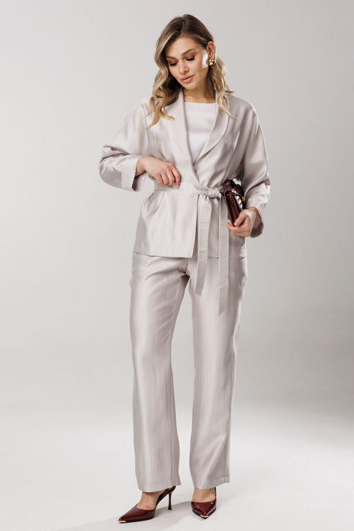 Костюм Lars Style 1202 оттенки бежевого; молочный