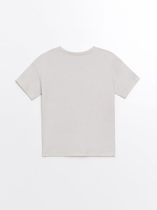 Bisiklet Yaka K?sa Kollu Bask?l? Erkek Bebek Ti??rt - Waikiki фото 2