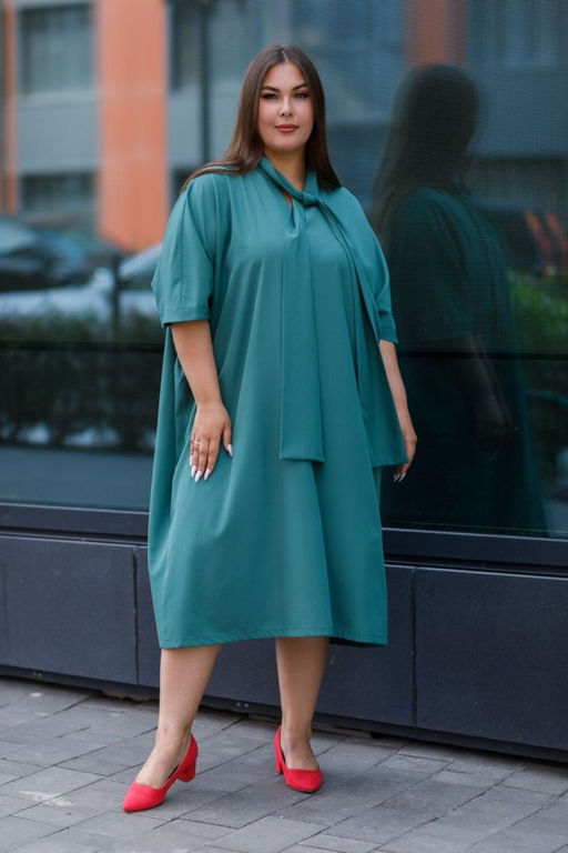 Платье Luxury Moda 1448 зеленый