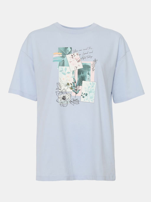 CRB wear/CSLW 60358-43 Футболка женская,голубой/Ex.Cherubino  фото 58