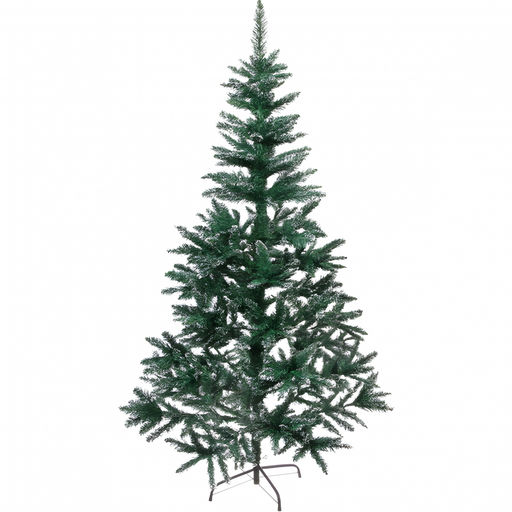 Елка "Рождественнское чудо" 180 см ПВХ (490 веток), белый иней арт. 184-819