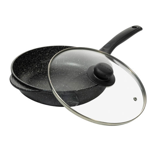 Литая сковорода 28см ст.кр. (ЛТ-011) /SCOVO/