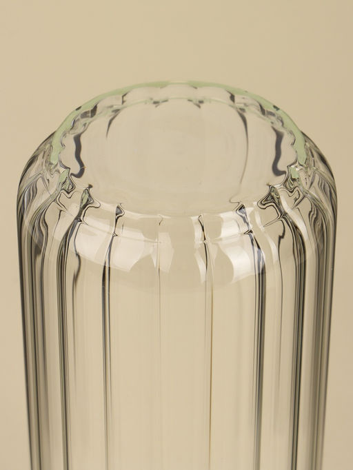 Банка для сыпучих продуктов SL-Home «Дафна», 1.3 л, 9×26 см, с деревянной крышкой. стекло, прозрачная