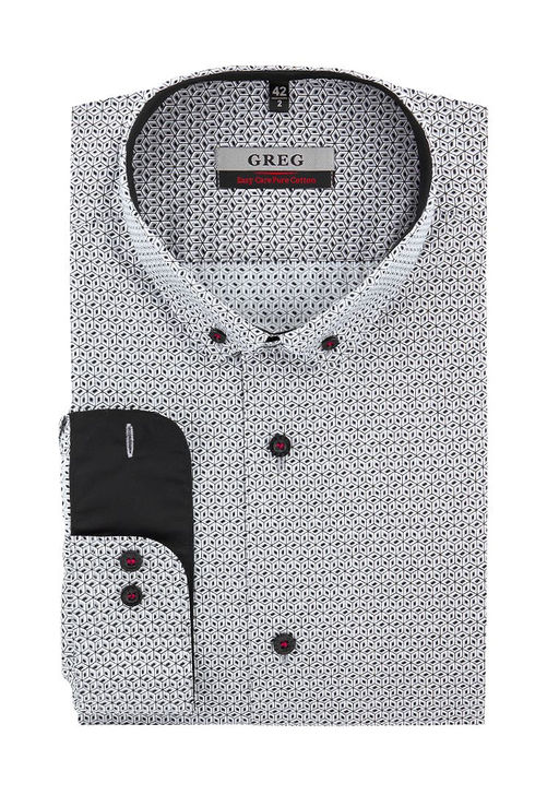 Сорочка мужская длинный рукав GREG 333/131/006/Z/b/1_GB фото 3