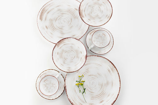 Салатник 14*14*5,5 см 500 мл Кантри натуральный - Elan gallery фото 9