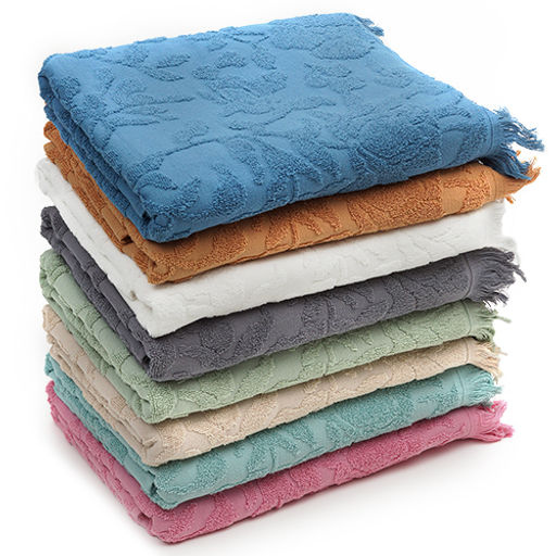 Набор махровых полотенец VERSAL 2 шт. (50х90 - 1 шт., 70х140 - 1шт.), 100% хлопок, 450 гр./кв.м. Сирень - Традиция фото 23