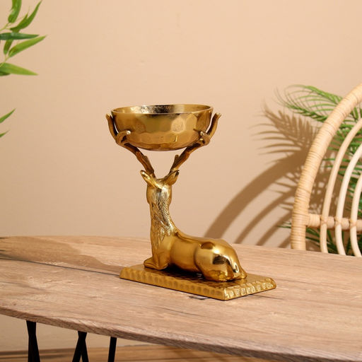 Подсвечник «Олень», 24×14×24 см, алюминий