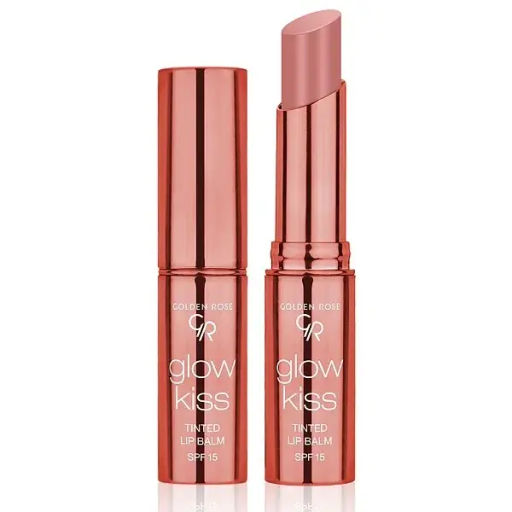 Golden Rose Тинт-бальзам для губ GLOW KISS TINTED LIP BALM SPF 15 тон 01 Vanilla Latte