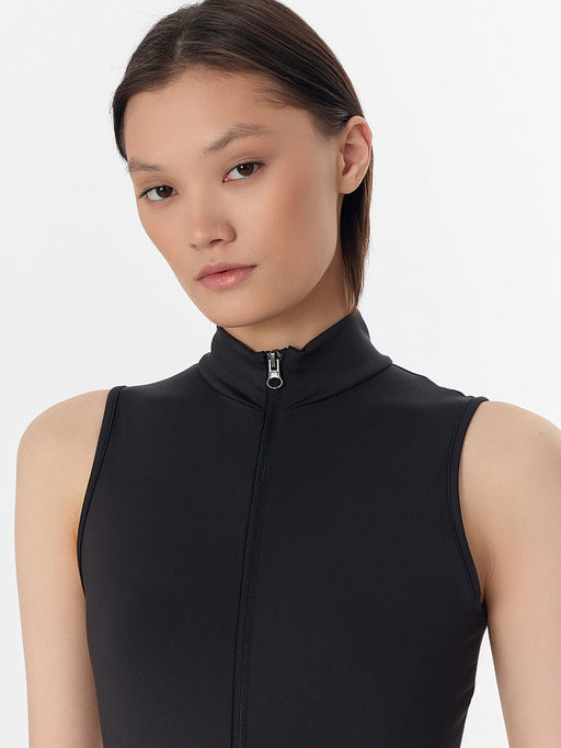 Комбинезон спортивный женский черный - Mark formelle фото 4