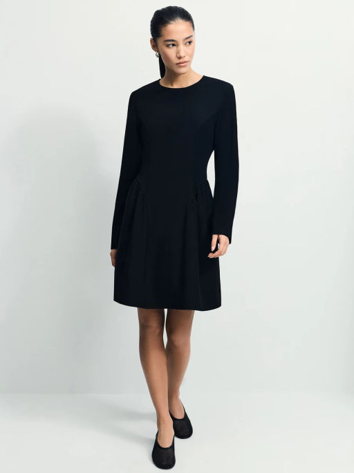 Платье мини со сборкой на бедрах / Zarina