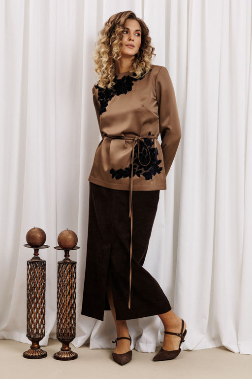 Костюм Gizart 5435 капучино,шоколадный