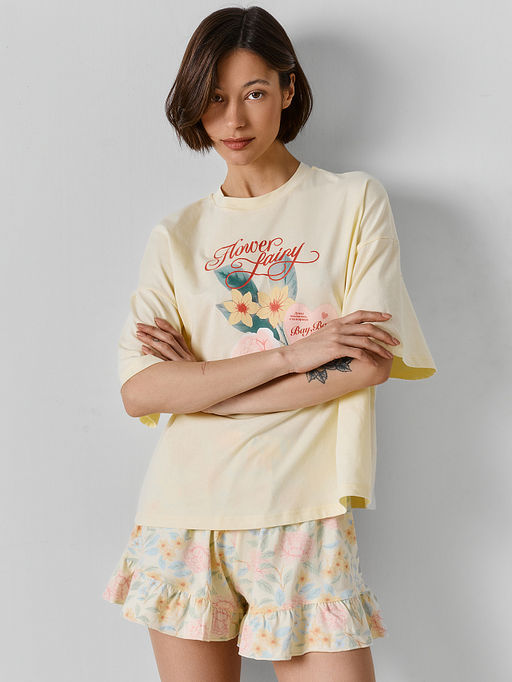 КОМПЛЕКТ ЖЕНСКИЙ (ДЖЕМПЕР, ШОРТЫ) - Mark formelle фото 5