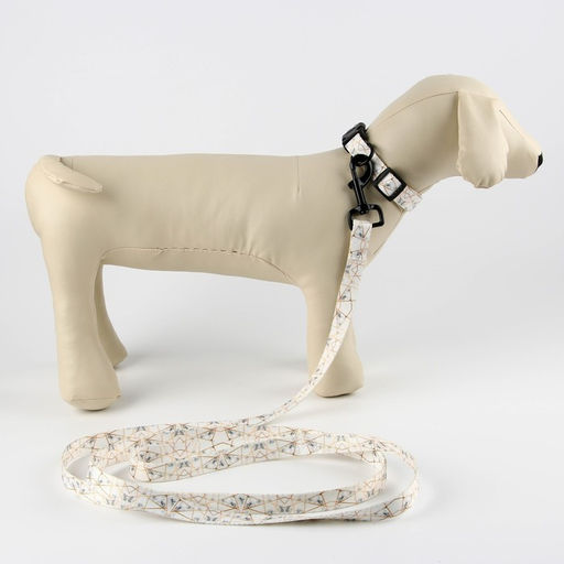 Набор Мрамор, застёжка - фастекс, поводок 2 м и ошейник 28-46 см - Пушистое счастье фото 9