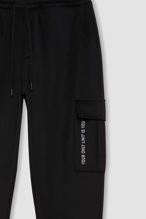 DeFactoFit Спортивные спортивные штаны стандартного кроя с тремя карманами и кружевной талией  фото 2